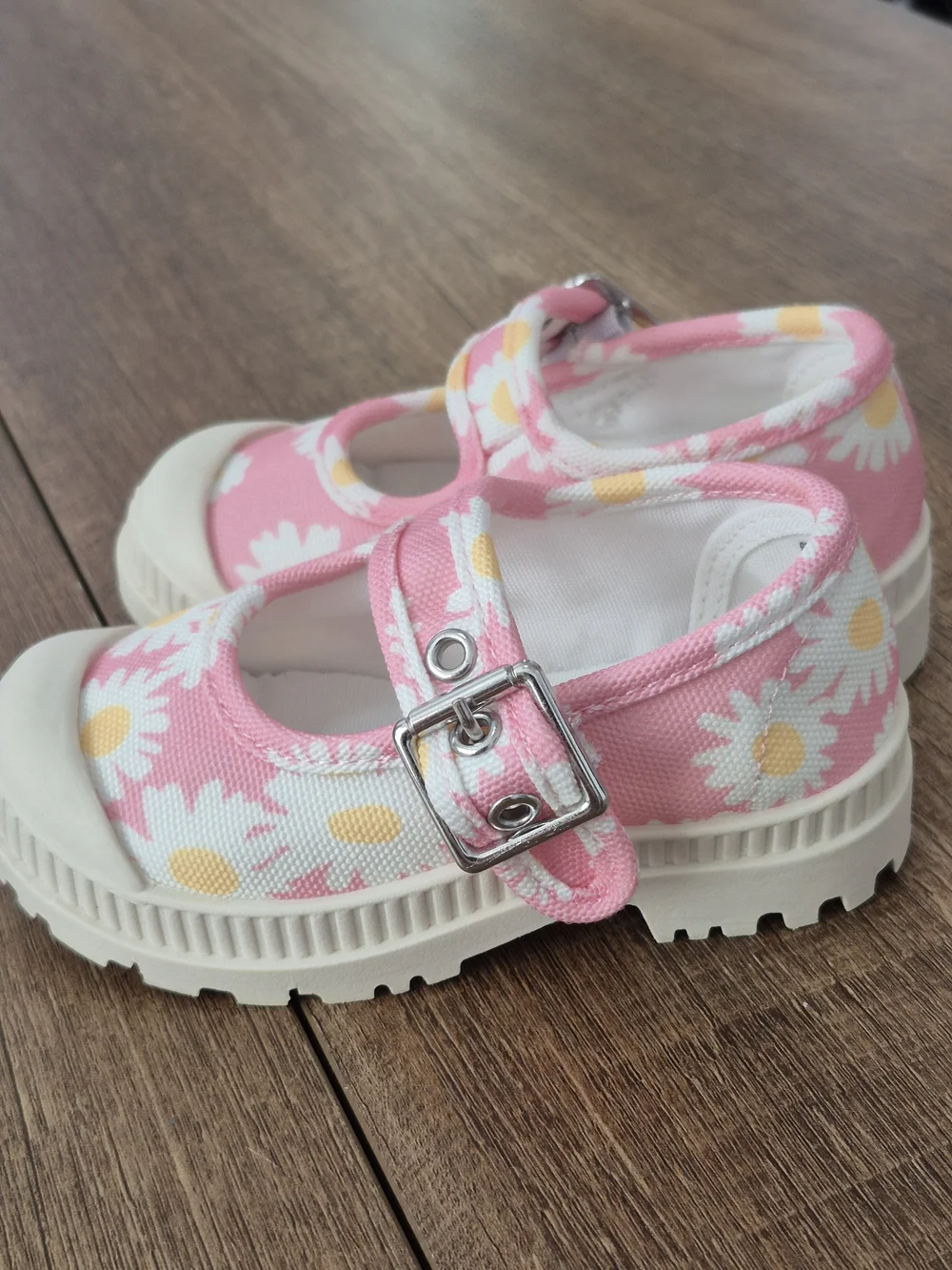 Cynthia Rawley Pink Daisy Toddler Mary Jane Shoes
